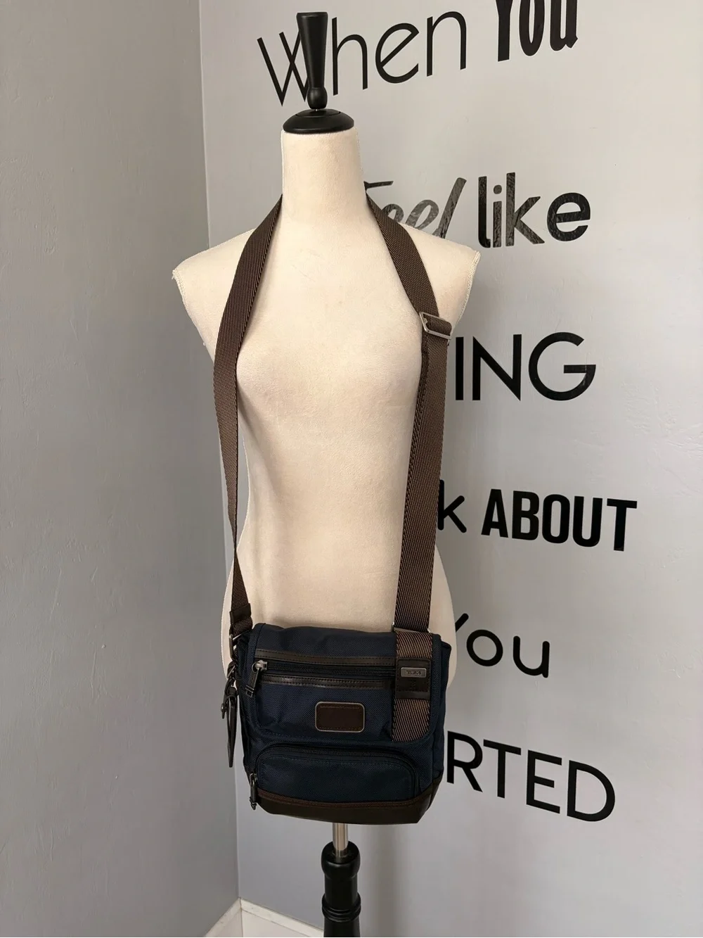 NWOT Ballistic Nylon TUMI Fremont Kerby Sling Crossbody Bag